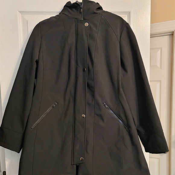 Ellos Hooded Long Winter Coat - Picture 2 of 12